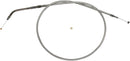 Sterling Chromite II® Braided Cable Chrome / Clear-Coated For Harley Davidson VRSCA 1130 - 75 CM