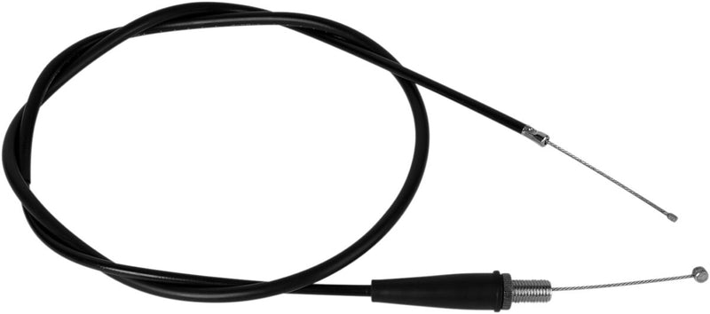 Black Vinyl Throttle Cable Black For Honda CR 125 R - Standard | 02-0472