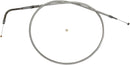 Sterling Chromite II® Braided Cable Chrome / Clear-Coated For Harley Davidson XL 1200 C ABS - 101.5 CM
