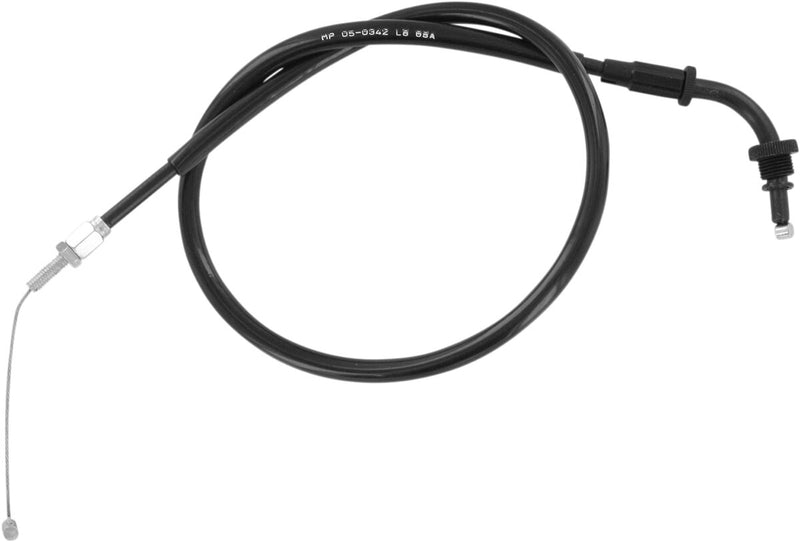Black Vinyl Throttle Cable Black For Yamaha YZF-R6 600 - Standard | 05-0342