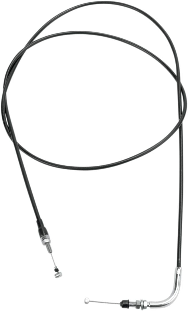 Black Vinyl Throttle Cable Black For Yamaha XL 700 - Standard