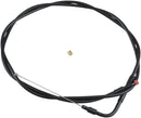 Stealth Series Throttle/Idle Cable Black For Harley Davidson FLHR 1450 1999-2001 - +15.2 CM