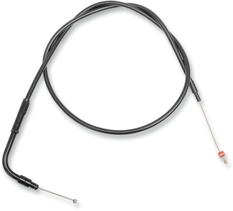 Stealth Series Throttle/Idle Cable Black For Harley Davidson VRSCAW 1130 2007 - Standard