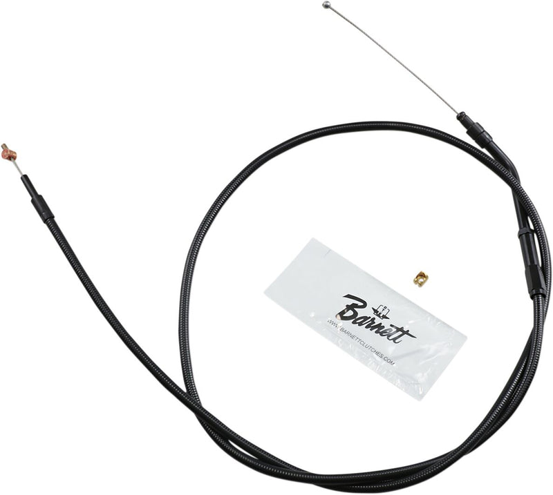 Stealth Series Throttle/Idle Cable Black For Harley Davidson XL 1200 C ABS 2014-2016 - +15.2 CM