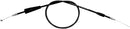 Black Vinyl Throttle Cable Black For KTM SX 50 - Standard