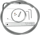 BYO™ Build Your Own™ Control Cable Kit Clear-Coated For Harley Davidson FLHR 1450 - 132 CM