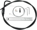 BYO™ Build Your Own™ Control Cable Kit Black For Harley Davidson FLD 1690 - 132 CM