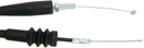 Black Vinyl Throttle Cable Black For Kawasaki KLX 110 - +10 CM