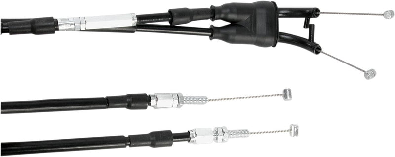 Black Vinyl Throttle Cable Black For Suzuki RMX 450 Z - Standard