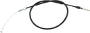 Black Vinyl Throttle Cable Black For Honda XR 650 L - +76 MM