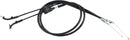 Black Vinyl Throttle Cable Black For Kawasaki KX 250 F - Standard | 03-0429
