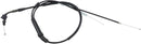 Black Vinyl Throttle Cable Black For Yamaha PW 50 - Standard | 05-0405