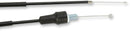Black Vinyl Throttle Cable Black / Flat For Honda CR 80 RB 1996-2002
