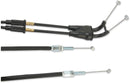 Black Vinyl Throttle Cable Black / Flat For Kawasaki KLR 650 2008-2018