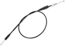 Black Vinyl Throttle Cable Black / Flat For Kawasaki KDX 200 1988