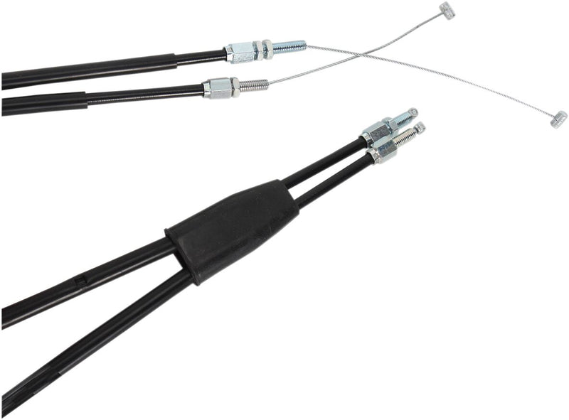 Black Vinyl Throttle Cable Black / Flat For Honda XR 250 R 1996-2004