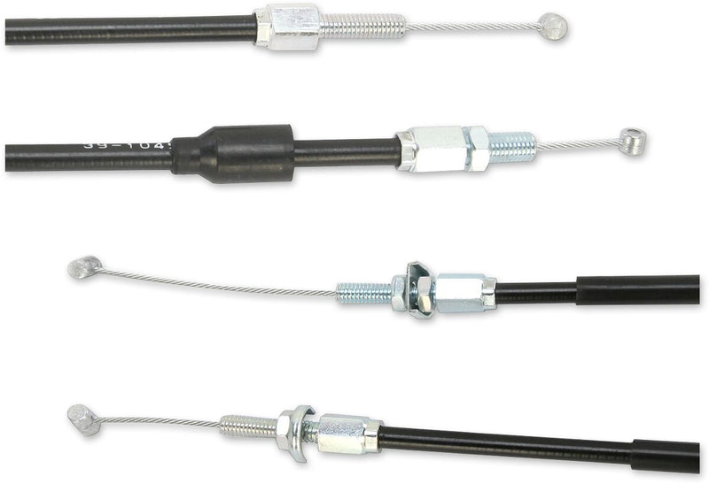 Black Vinyl Throttle Cable Black / Flat For Honda XL 250 R 1984-1985