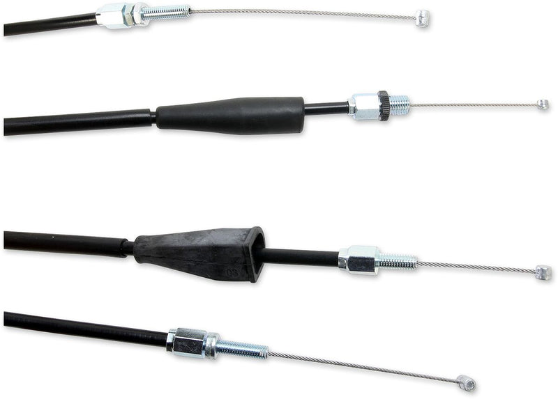 Black Vinyl Throttle Cable Black / Flat For Honda XR 600 R 1988-2000