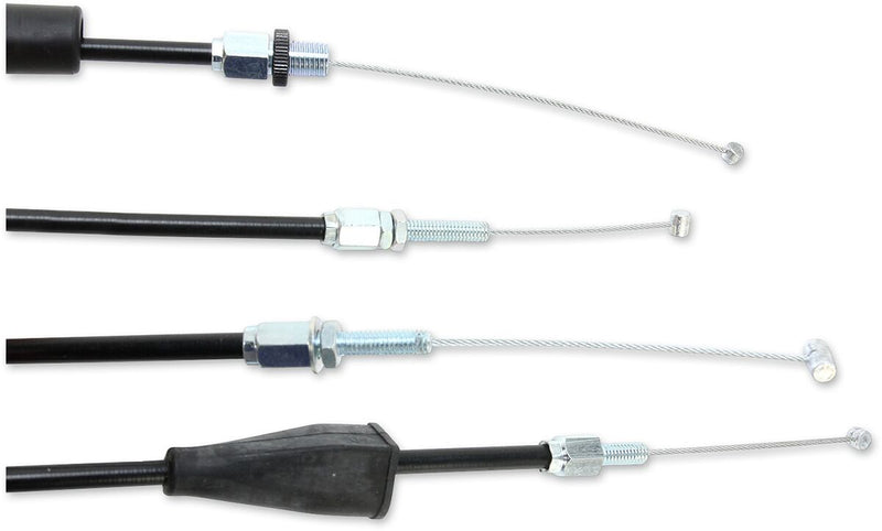 Black Vinyl Throttle Cable Black / Flat For Honda XR 650 R 2000-2007