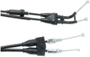 Black Vinyl Throttle Cable Black / Flat For Suzuki RMX 450 Z 2010-2011