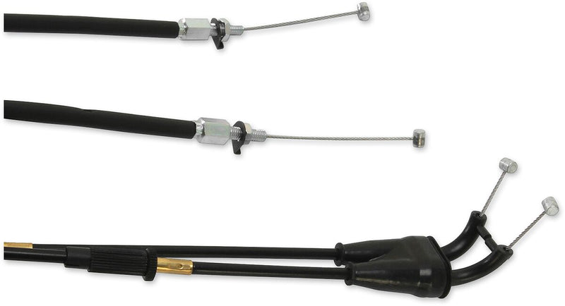 Black Vinyl Throttle Cable Black / Flat For Kawasaki KX 250 F 2011-2012