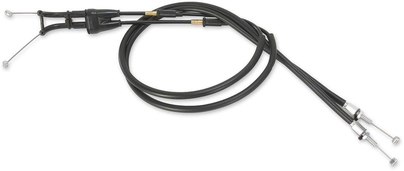 Black Vinyl Throttle Cable Black / Flat For Kawasaki KLX 450 R 2008-2019
