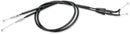 Black Vinyl Throttle Cable Black / Flat For Kawasaki KX 250 F 2004