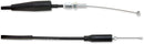 Black Vinyl Throttle Cable Black / Flat For Kawasaki KLX 140 2008-2020