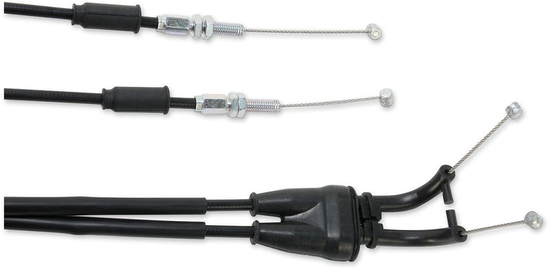 Black Vinyl Throttle Cable Black / Flat For Husaberg FC 450 2004-2005