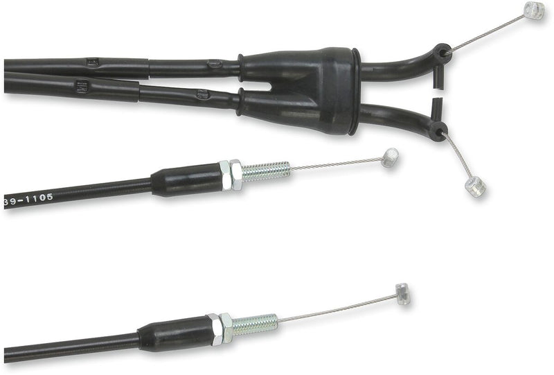 Black Vinyl Throttle Cable Black / Flat For Husaberg FE 250 2013-2014