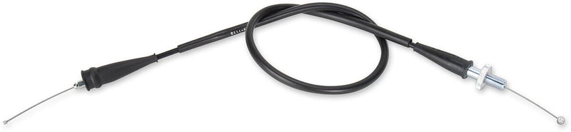 Black Vinyl Throttle Cable Black / Flat For KTM SX 65 2002-2008