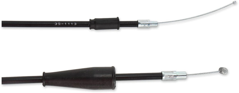 Black Vinyl Throttle Cable Black / Flat For KTM SX 50 JUNIOR 2006-2008