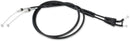 Black Vinyl Throttle Cable Black / Flat For Husqvarna SM 450 R 2005-2007
