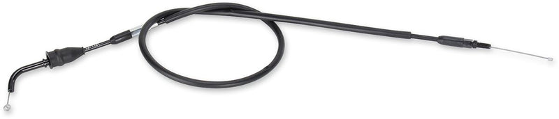 Black Vinyl Throttle Cable Black / Flat For Yamaha YZ 85 LW 2002-2019
