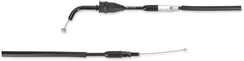 Black Vinyl Throttle Cable Black / Flat For Yamaha YZ 85 LW 2002-2019