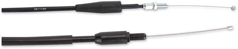 Black Vinyl Throttle Cable Black / Flat For Yamaha YZ 125 1996-1998