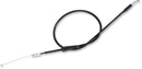 Black Vinyl Throttle Cable Black / Flat For Suzuki RM 125 1995-2000