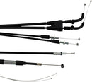 Black Vinyl Throttle Cable Black / Flat For Honda CRF 50 F 2004-2012