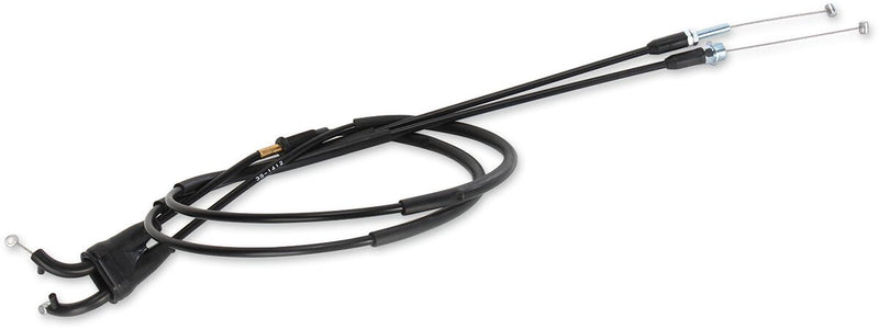 Black Vinyl Throttle Cable Black / Flat For Yamaha WR 250 F 2007-2014