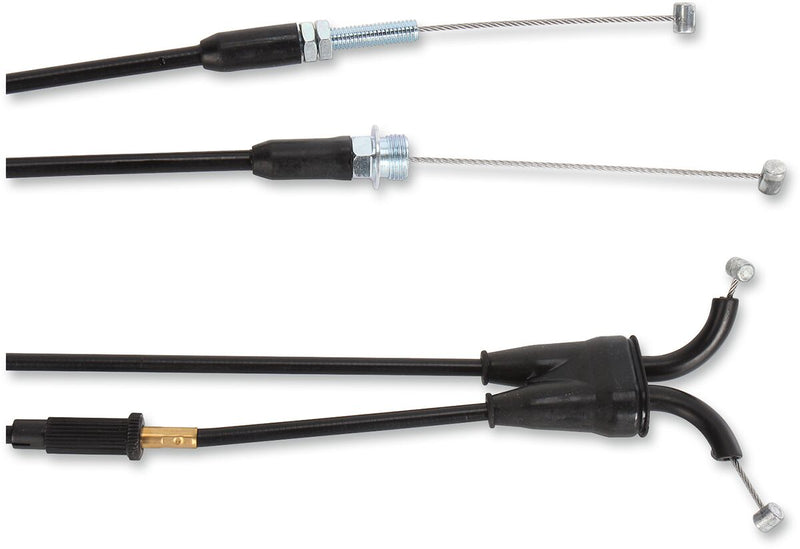 Black Vinyl Throttle Cable Black / Flat For Yamaha WR 250 F 2007-2014