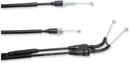 Black Vinyl Throttle Cable Black / Flat For Yamaha WR 250 F 2003-2006