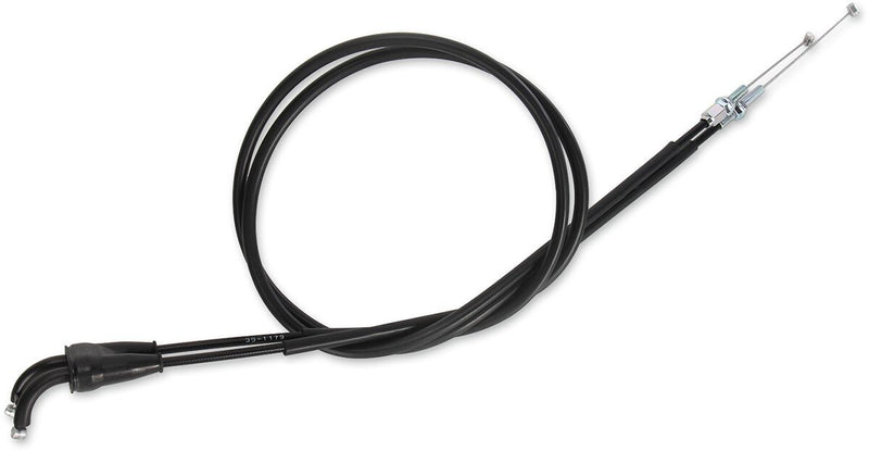 Black Vinyl Throttle Cable Black / Flat For Yamaha WR 250 F 2001-2002