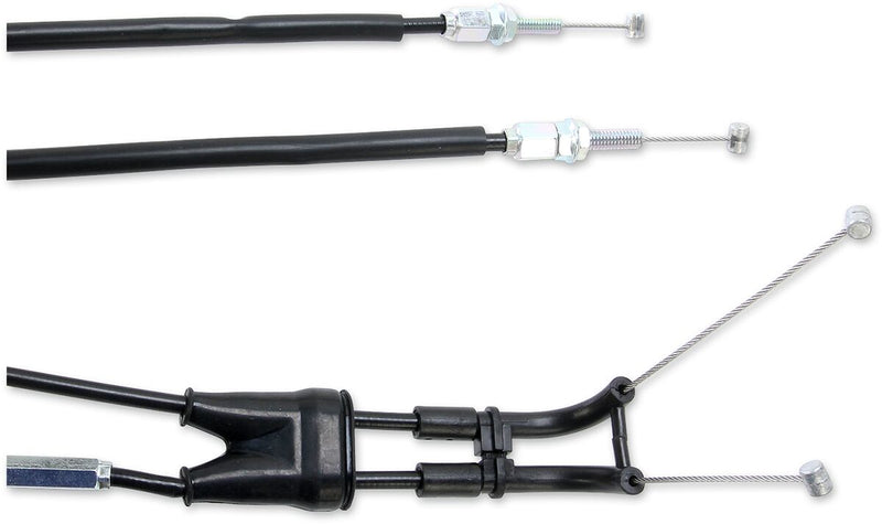 Black Vinyl Throttle Cable Black / Flat For Kawasaki KX 250 F 2004-2005