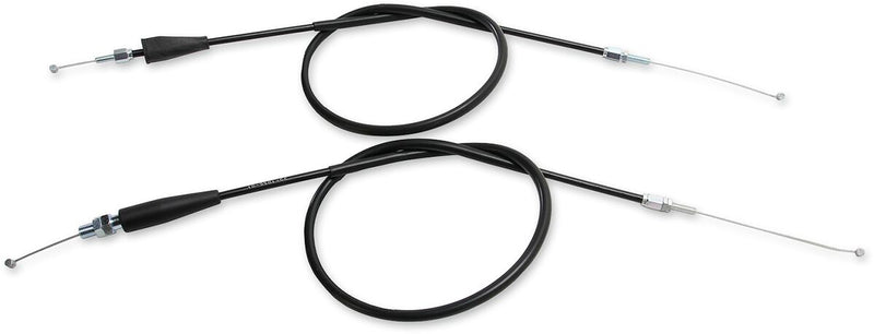 Black Vinyl Throttle Cable Black / Flat For Honda XR 400 R 1996-2004