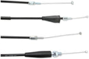 Black Vinyl Throttle Cable Black / Flat For Honda XR 400 R 1996-2004