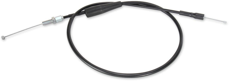 Black Vinyl Throttle Cable Black / Flat For Kawasaki KDX 80 1987-1988