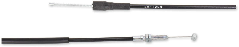 Black Vinyl Throttle Cable Black / Flat For Kawasaki KDX 80 1987-1988