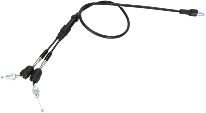 Black Vinyl Throttle Cable Black / Flat For Yamaha YFZ 350 1987-2006
