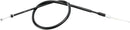 Black Vinyl Throttle Cable Black / Flat For Yamaha YFM 100 1989-1991