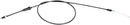 Black Vinyl Throttle Cable Black / Flat For Polaris MAGNUM 325 2X4 2000